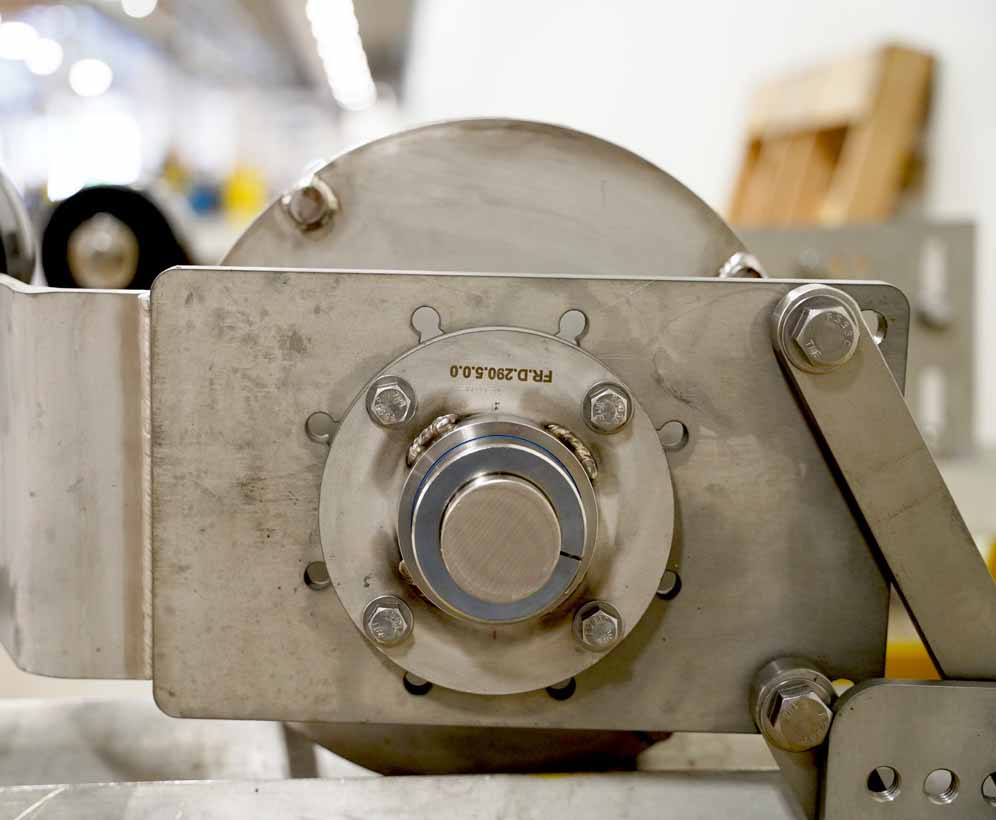 Fabricated drive head Fabricated drive head